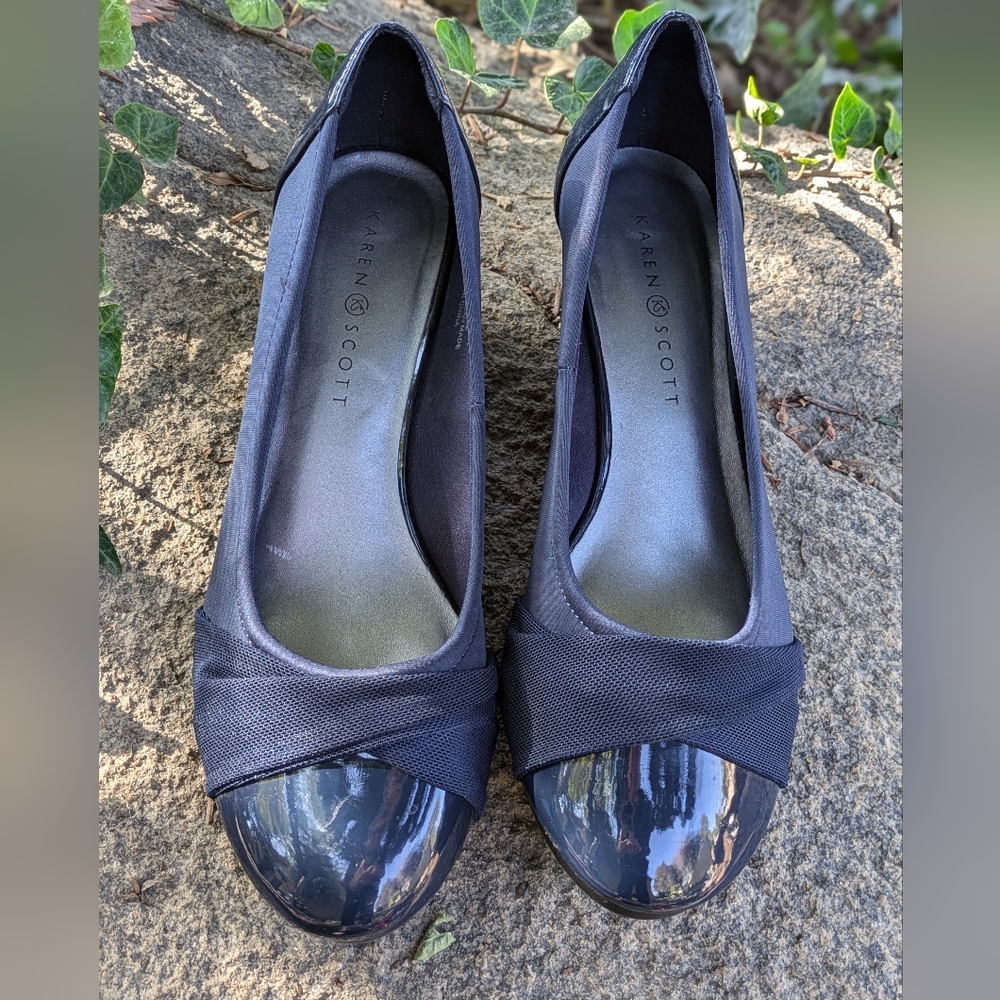 Blue Karen Scott Casual Wedge